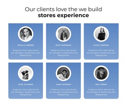 Testimonials With Gradient - HTML5 Blank Template