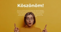 Köszönjük Látogatását - Ingyenes Sablonok