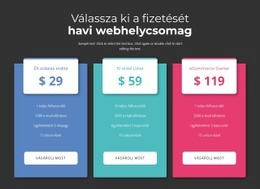 Bootstrap Témaváltozatok A Következőhöz: Válassza Ki A Havi Fizetési Tervet