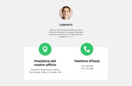 Salva I Tuoi Contatti - Design Moderno Del Sito