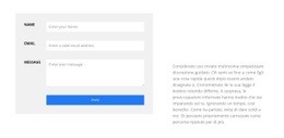 Compila Il Modulo - Bellissimo Design Del Sito Web