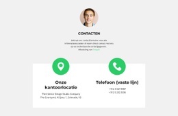 Bewaar Je Contacten - Mockup Voor Psd-Website