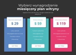 Wybierz Swój Abonament Miesięczny Responsywna Strona Internetowa