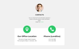 Save Your Contacts Template