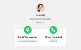 Save Your Contacts - Creative Multipurpose Template