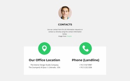 Premium Landing Page For Save Your Contacts