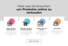 Kostenloses Webdesign Für Symbole Mit Farbigen Formen