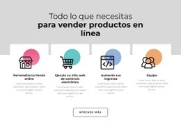 Diseño Web Gratuito Para Iconos Con Formas De Colores