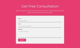 Get Our Free Consultation - Homepage Design For Any Device