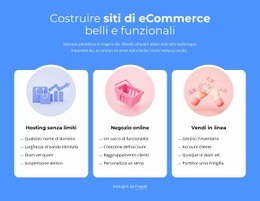 Realizzazione Siti E-Commerce - HTML Layout Builder