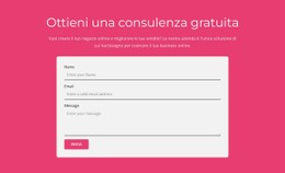 Richiedi La Nostra Consulenza Gratuita Download Gratuito Del Modello CSS