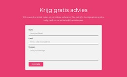 Vraag Ons Gratis Advies Aan CSS-Sjabloon Gratis Downloaden