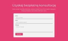 Uzyskaj Bezpłatną Konsultację - HTML Writer