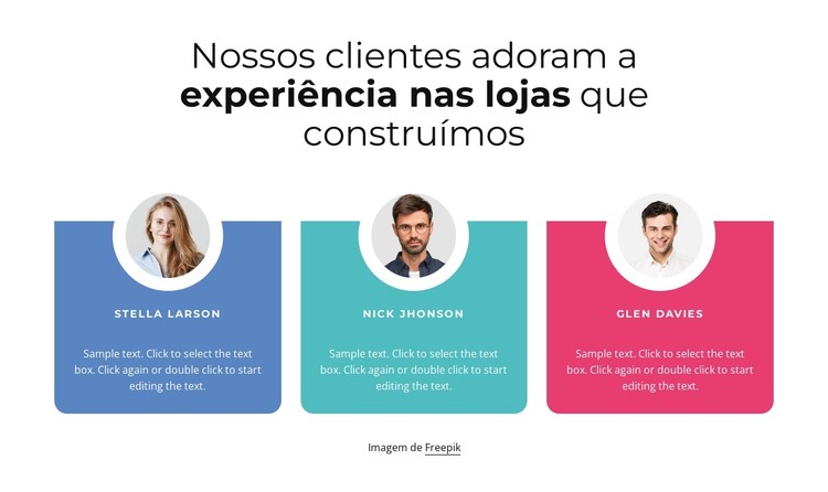 Amamos nossos clientes Template CSS