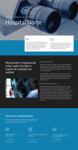 Un Diseño De Sitio Web Exclusivo Para Impactando Vidas Con La Medicina