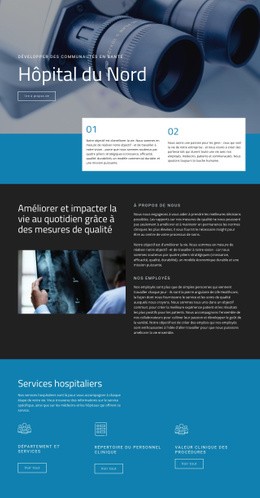 Impact Sur Les Vies Avec La Médecine - Website Creator HTML
