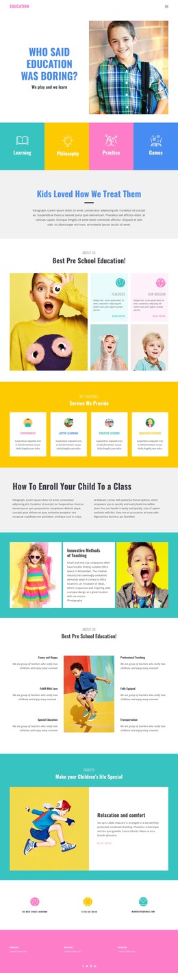 Quiz HTML Templates | Nicepage