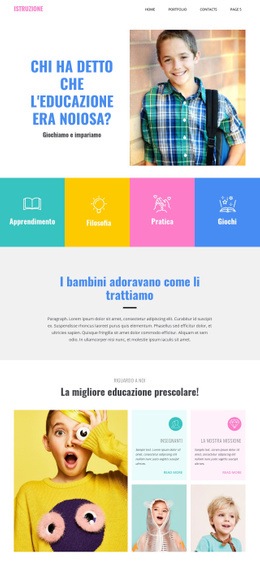 Divertimento Nell'Apprendimento A Scuola #Website-Builder-It-Seo-One-Item-Suffix