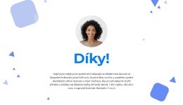 Bezplatná Online Šablona Pro Děkuji Za Pozornost