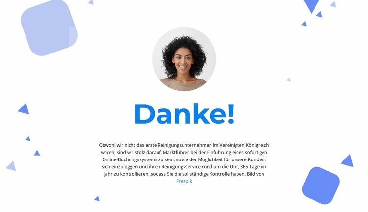 Danke für Ihre Aufmerksamkeit Website design