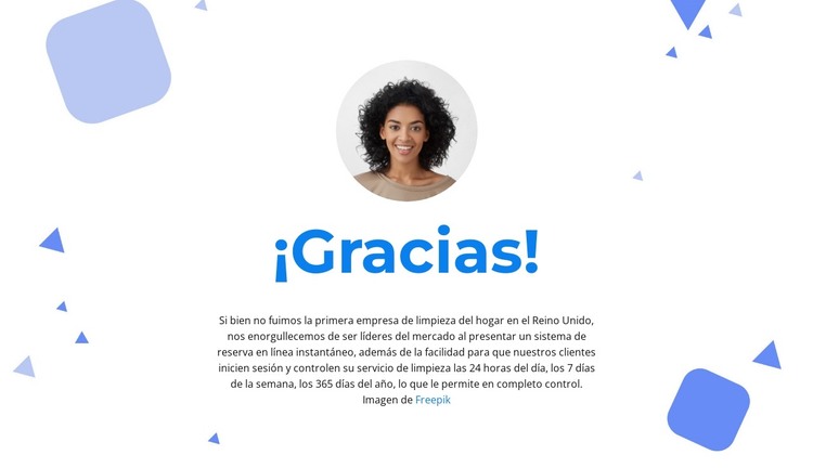 Gracias por tu atención Plantilla HTML