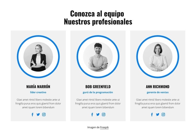 Formación de su personal Plantilla