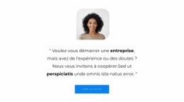 Nous Citons Les Utilisateurs - Modèle HTML5 Professionnel