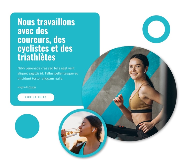 Plans de formation personnalisés Thème WordPress