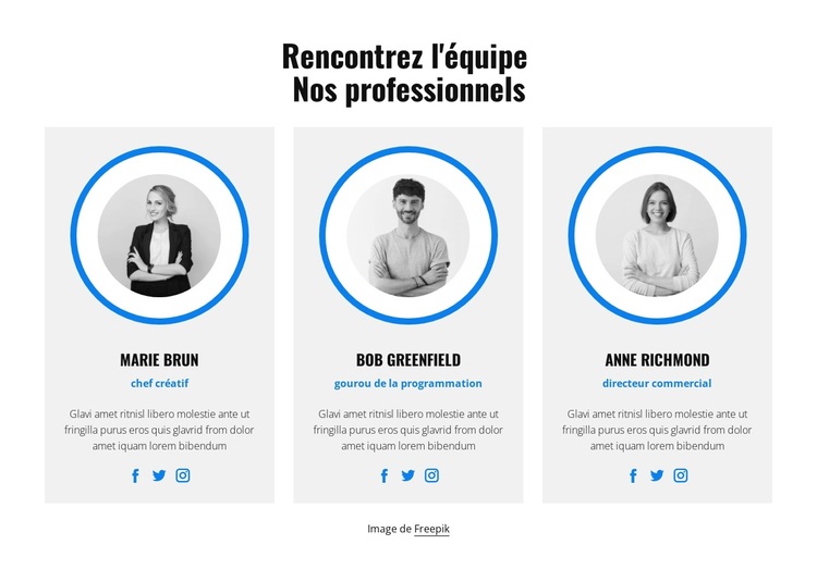 Formation de votre personnel Thème WordPress