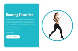 Science Of Running - Web Template