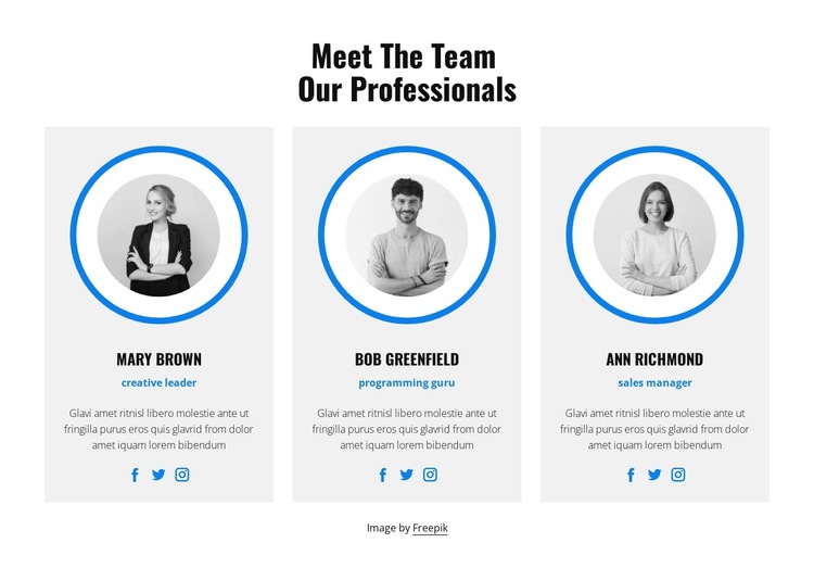 Training of your staff HTML5 Template