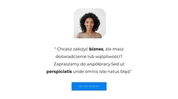 Cytujemy Użytkowników - Nowoczesny Motyw WordPress