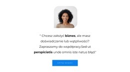 Cytujemy Użytkowników - Profesjonalny Szablon HTML5