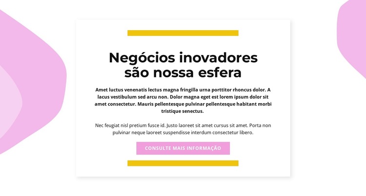 Este é o futuro Modelo de site