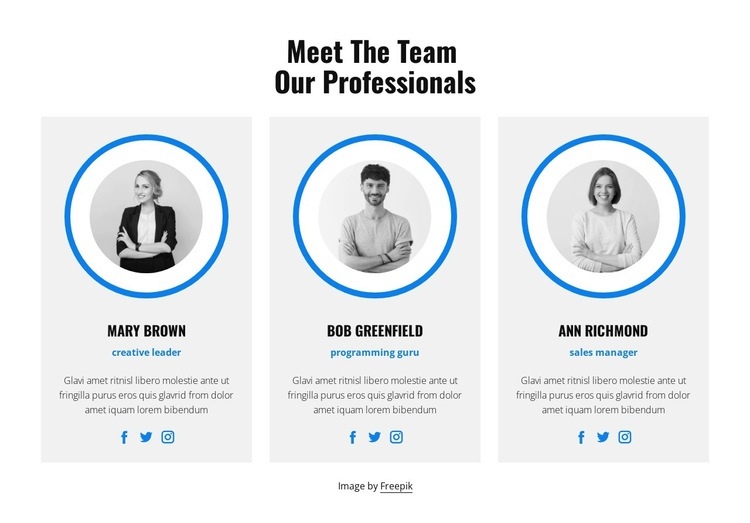 Training of your staff Squarespace Template Alternative