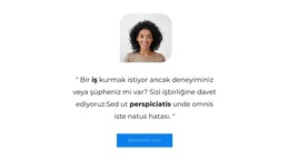 Kullanıcılardan Alıntı Yapıyoruz - Web Sitesi Oluşturucu Şablonu