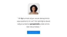 Kullanıcılardan Alıntı Yapıyoruz - Premium Şablon