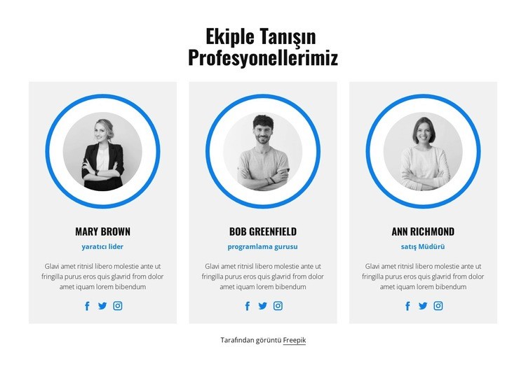 Personelinizin eğitimi Web Sitesi Mockup'ı