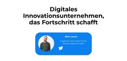 Website-Seite Für Schafft Fortschritt