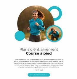 Plans D'Entraînement Du Semi-Marathon - HTML Website Maker