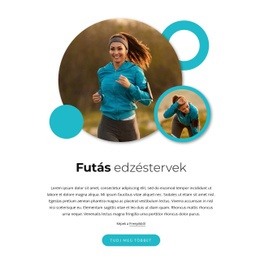 Félmaratoni Edzéstervek - Webhelysablon