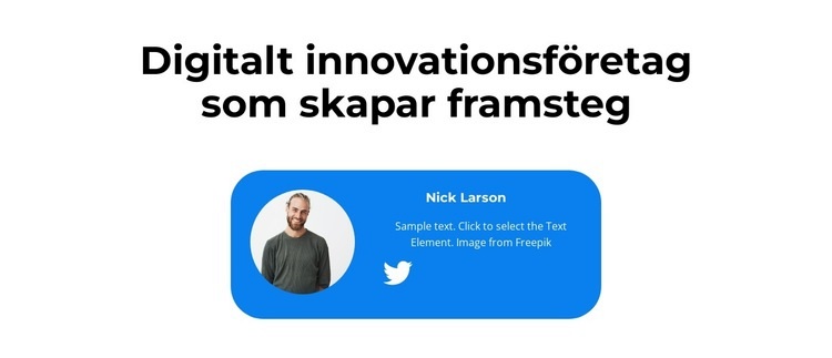 Skapar framsteg Hemsidedesign