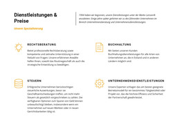 Site-Vorlage Für Anwaltskanzlei