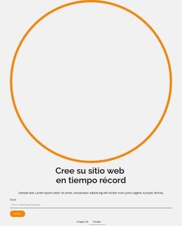 Construye Tu Sitio Web En Tiempo Record - Hermoso Creador De Sitios Web