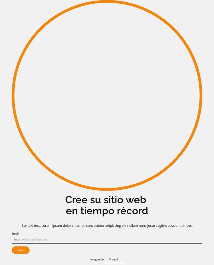 Construye tu sitio web en tiempo record Plantillas de creación de sitios web