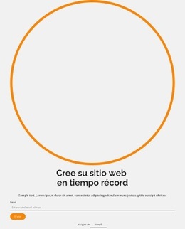 Un Diseño De Sitio Web Exclusivo Para Construye Tu Sitio Web En Tiempo Record