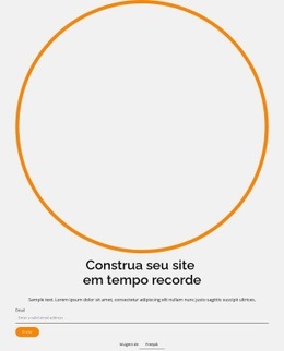 Construa Seu Site Em Tempo Recorde - Landing Page De Alta Conversão