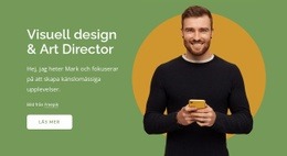 Responsiv HTML5 För Visuell Design Och Art Director