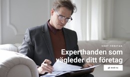 Experthanden - Gratis Html5-Temamallar