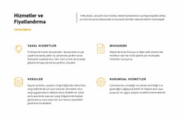 Hukuk Şirketi - Web Sitesi Şablonları